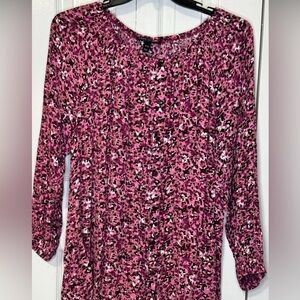 Floral Pink Women's Top